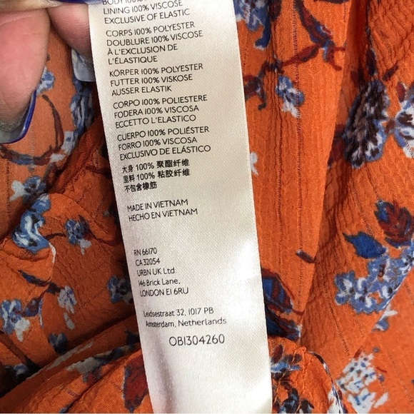 FREE People Blusa final rose floral, V-neck flowers - Picture 9 of 15